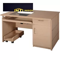 Bàn máy tính mặt chữ nhật Hòa Phát HRM120